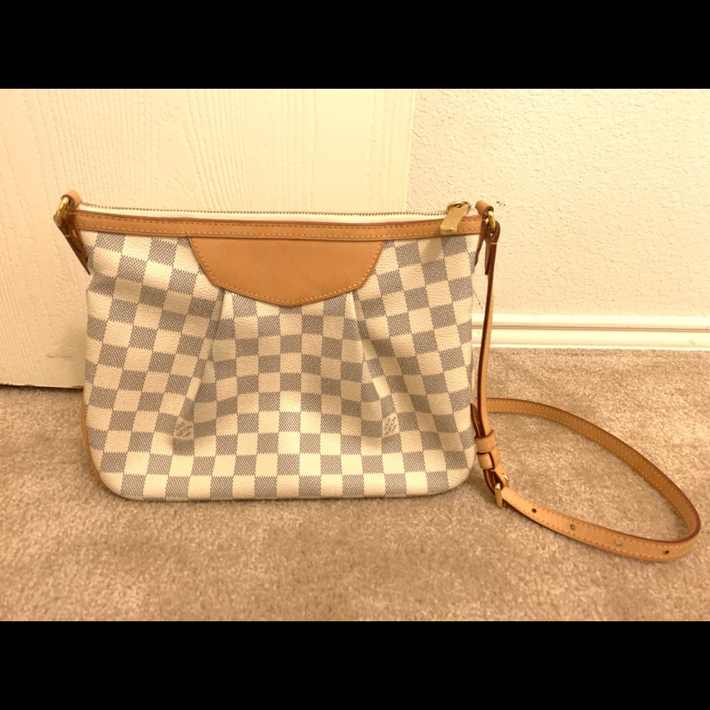 Louis Vuitton Siracusa PM Damier Azur - Picture 2 of 8